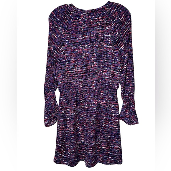 DR2 Daniel Rainn Women’s Multicolor Pattern Dress elastic waist - Medium - Picture 3 of 9